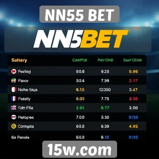 Estudo compara odds da NN55 BET com concorrentes